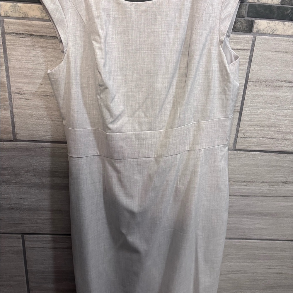 Elegant Light Grey fleck Dress